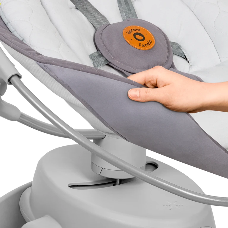 Дитячі електрокачелі Lionelo Mell Grey Stone